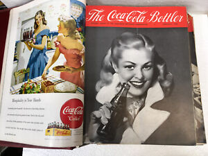 COKE ~ COMPLETE YEAR  1948   THE COCA~COLA BOTTLER with  AN ORIGINAL BINDER