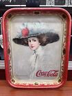 100% AUTHENTIC Hamilton King “THE COCA-COLA GIRL” 1910 Coca-Cola Tray - AMAZING