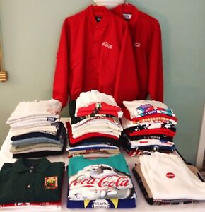 New ListingCOCA COLA - NEW VARIETY OF 70 SHIRTS  1994-2005  NATIONAL REGIONAL GENERIC MISC