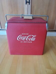 RARE Designed Exclusively for Coca Cola "Acton" Cooler w/  Original Box ++NEW++