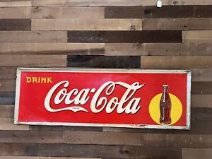 ANTIQUE DRINK  COCA-COLA SIGN