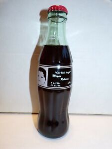 8OZ COCA COLA COMMEMORATIVE BOTTLE - 1999 MEGAN REBECCA LEE "OUR LITTLE ANGEL"