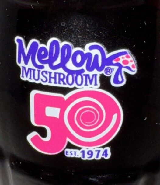 2024 Mellow Mushroom 50 years Coca Cola bottle ACL Painted Label Just released
