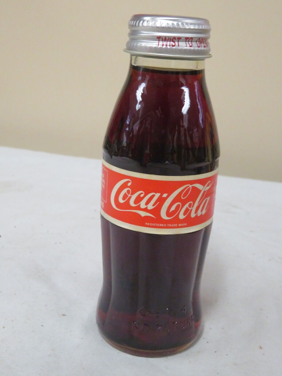 COCA COLA SHORT COKE BOTTLE UK FULL
