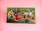 Original Cardboard Coca-Cola Cardboard Sign 1954 Rare 36x20 Size Picnic Ad CLEAN
