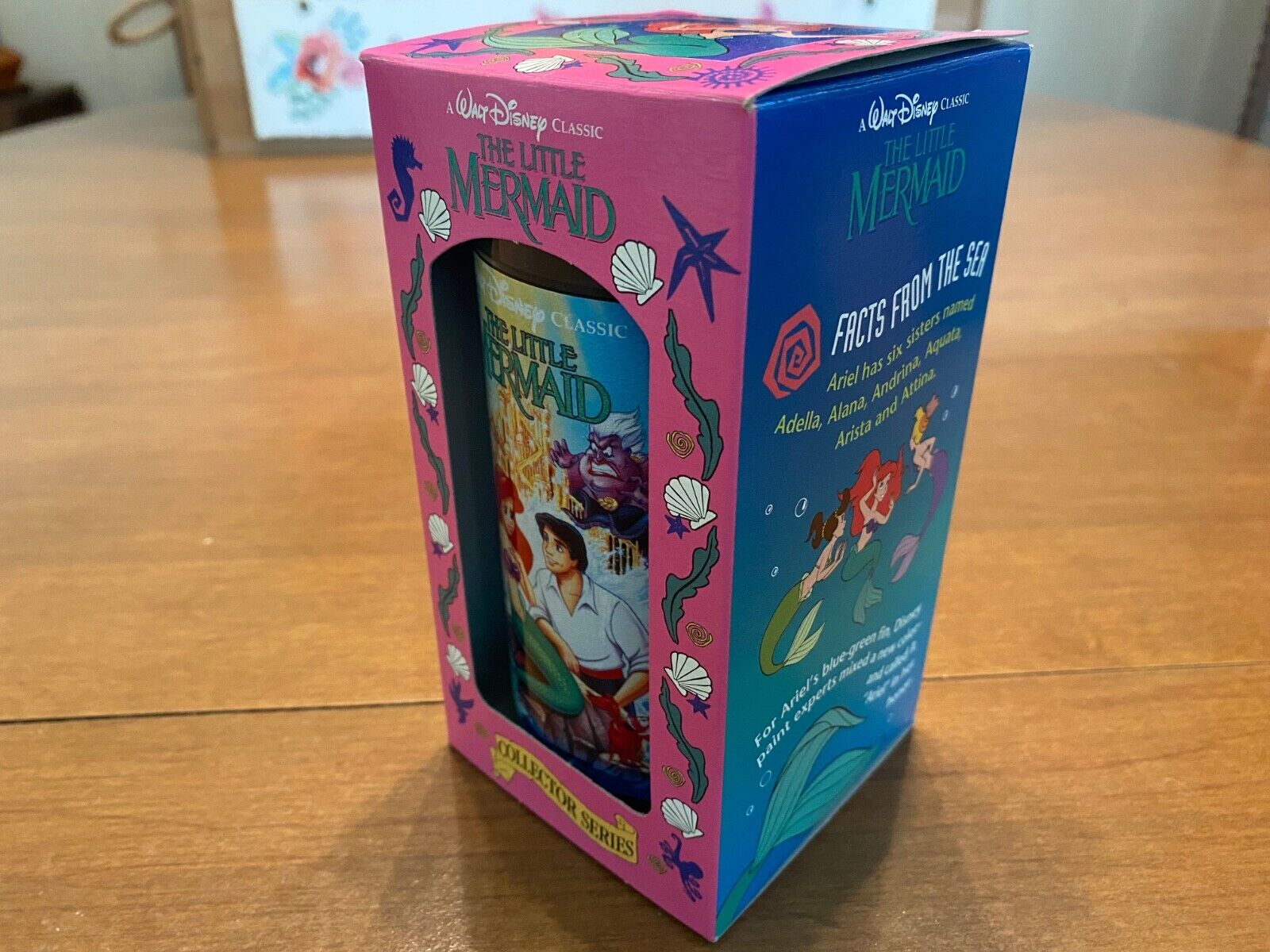Coca Cola - Burger King Tumbler 1995 Little Mermaid