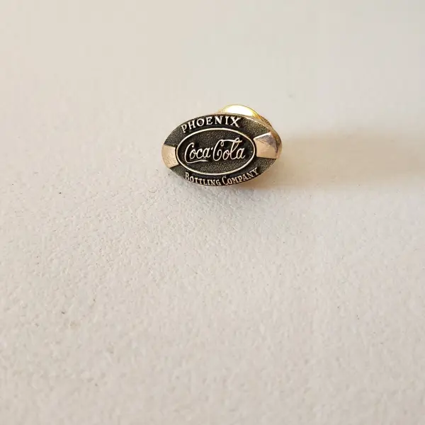 Coca-Cola Bottling Co Phoenix Employee Award PIN 10K Gold