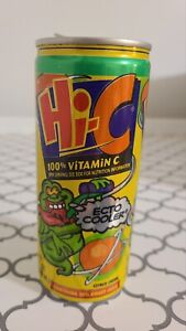 1997 Hi-C Ecto Cooler Ghostbusters Empty Skinny 7.7 Oz. Can Coca-Cola Brand