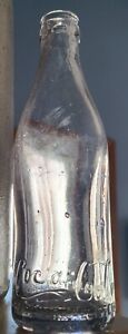 CLINTON OKLAHOMA, Scarce Unlisted Color, COCA COLA, Straight Side Script Coke