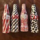 4 Pack Diane Von Furstenberg Diet Coke Aluminum Bottles EMPTY Coca Cola RARE