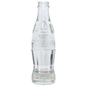 COCA COLA LTD ED. STEUBEN GLASS CRYSTAL 125th ANNIVERSARY COKE BOTTLE #435/1250