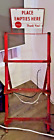 VINTAGE 1950'S COCA COLA, COKE BOTTLE RACK WITH SIGN