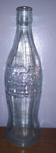 Coca Cola Large 20" Commemorative Glass Contour Soda Bottle PAT'D DEC. 25, 1923