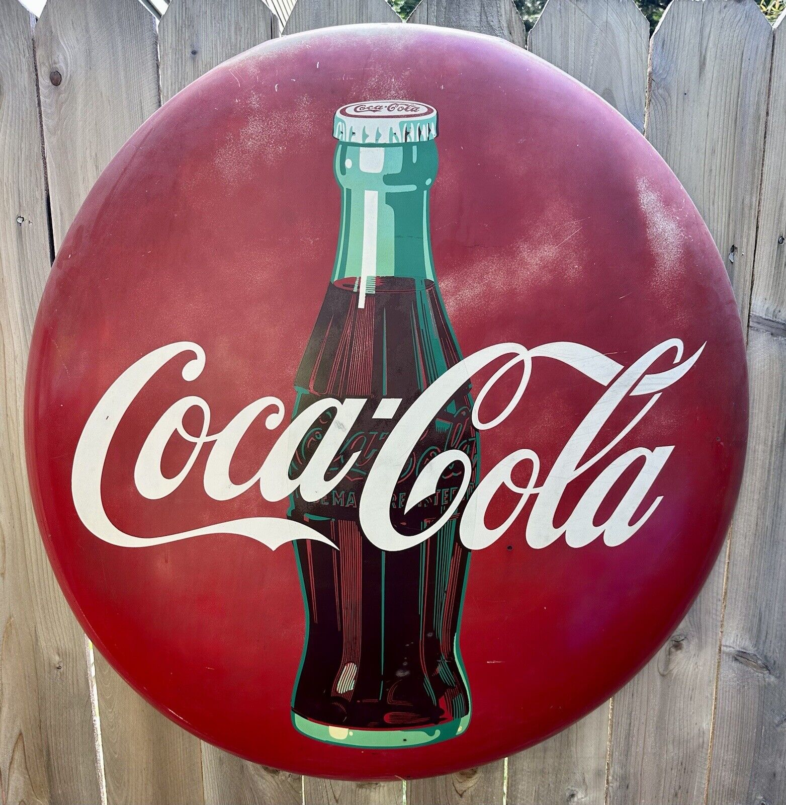 1951 Coca Cola Button ~ 36"