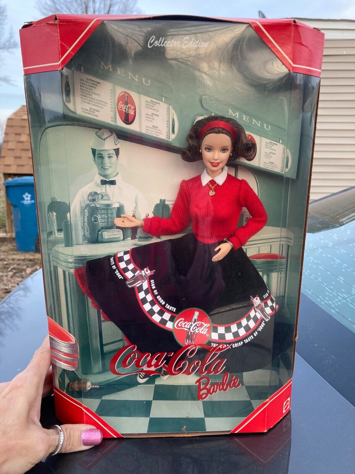 Lot of 7 Coca-Cola Barbies