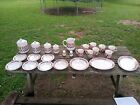 25 Pieces Coca-Cola Pither CanisterDish Set Plates Platter Bowls Mugs  by Gibson