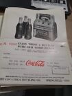1930s COCA COLA 6-Bottle Carton Coupon SPRINGFIELD Ohio VINTAGE Advertising