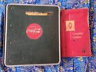 Vintage 1940's - 1950's Coca Cola Salesman Catalog 5 Ring Binder w/Catalog EXTRA