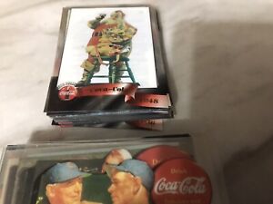 New Listing2 Coca-Cola Sets Gold Cels & Hot Cels All Cards There Except 3 Read Description