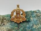 New ListingCoca Cola 35 Year Service Pin 10K Yellow Gold 3 Diamonds 5/8” 1.44 Grams Award