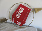 1940s Coca-Cola Gold Arrow Sign with Ice Chest Advertising