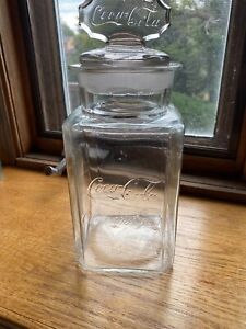coca-cola chewing gum advertising jar
