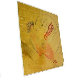 1911 Coca Cola Napkin Coke Paper Antique Early Advertisement Ephemera