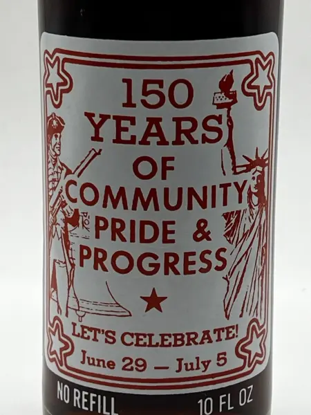 Rare Coca Cola Brockway 150th Anniversary Soda Bottle