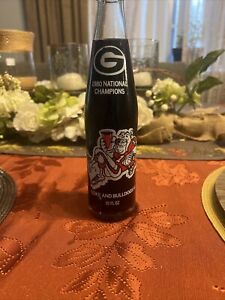 VINTAGE 1980 Georgia Bulldogs National Championship Coca-Cola Bottle - Brand New