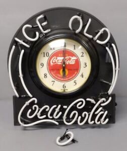 Coca-Cola Neon Lighted Clock