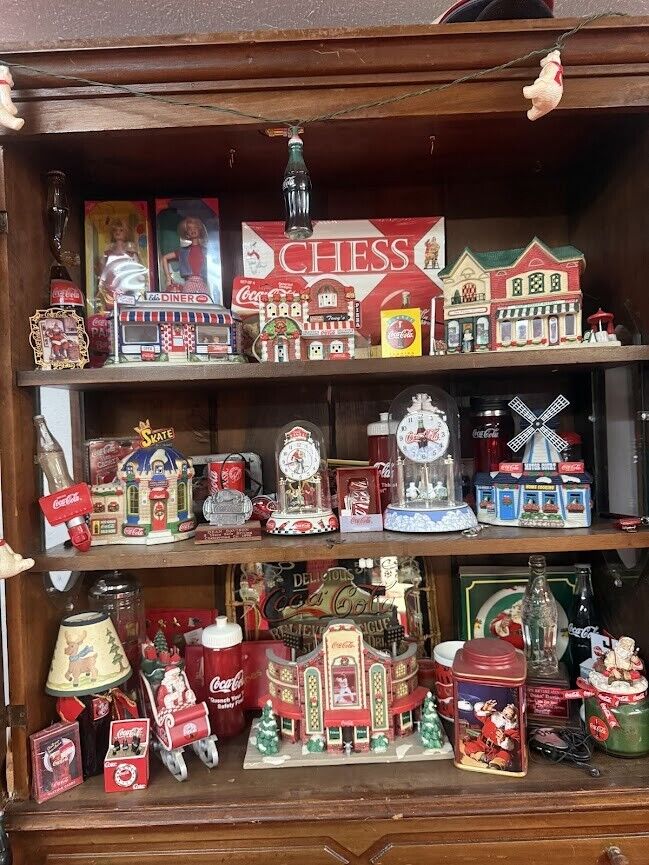 COCA-COLA COLLECTIBLES FOR OVER 3 DECADES IN GOOD CONDITION