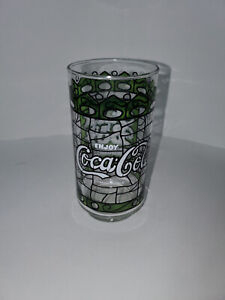 Full Color Set of Jack in the Box Coca Cola Glass Vintage, Great Condition