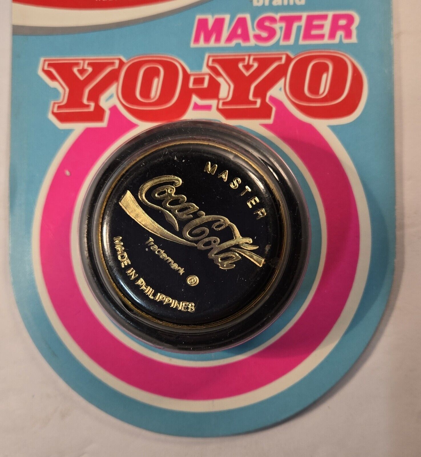 ULTRA Rare Genuine Russell BLACK "MASTER" COCA-COLA YO YO 1992–Russell New Mint