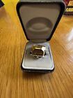 Coca-Cola Salesman 10k Gold Ring Florida Safe Driving Award Size 11.5
