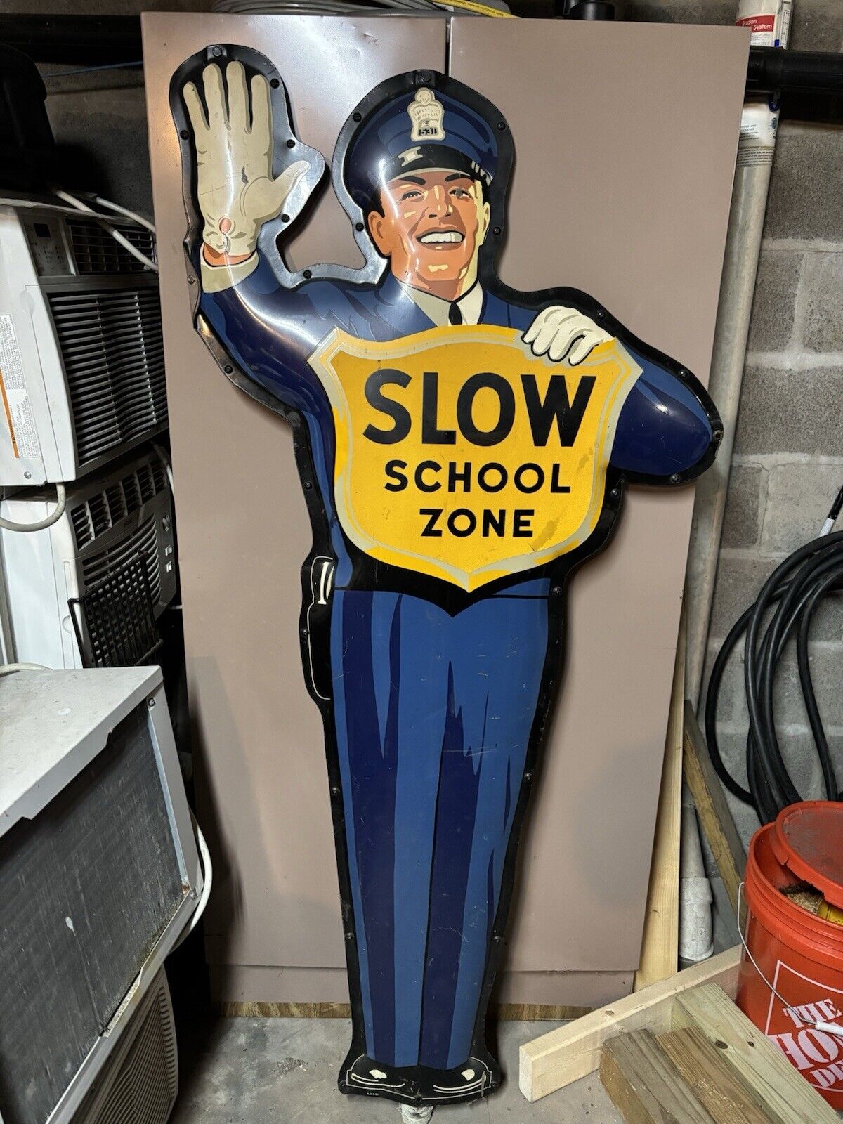 Coca-Cola School Zone Double-sided Sign
