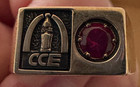Men’s Coca Cola 10k Gold And Ruby Ring