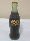 COCA COLA 100 YEAR CENTENNIAL 1986 JAPAN GOLD FROSTED BOTTLE VERY RARE