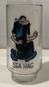 1975 Rare Prototype Of Popeye Coca-Cola Kollect-A-Set Sea Hag Glass