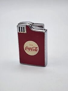 Coca-Cola Lighter 1960s Hadson Blue Bird Musical Wind Up, Working