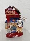 Coca-Cola Collector's Plate American Diner Waitress 50s Figure with certificate