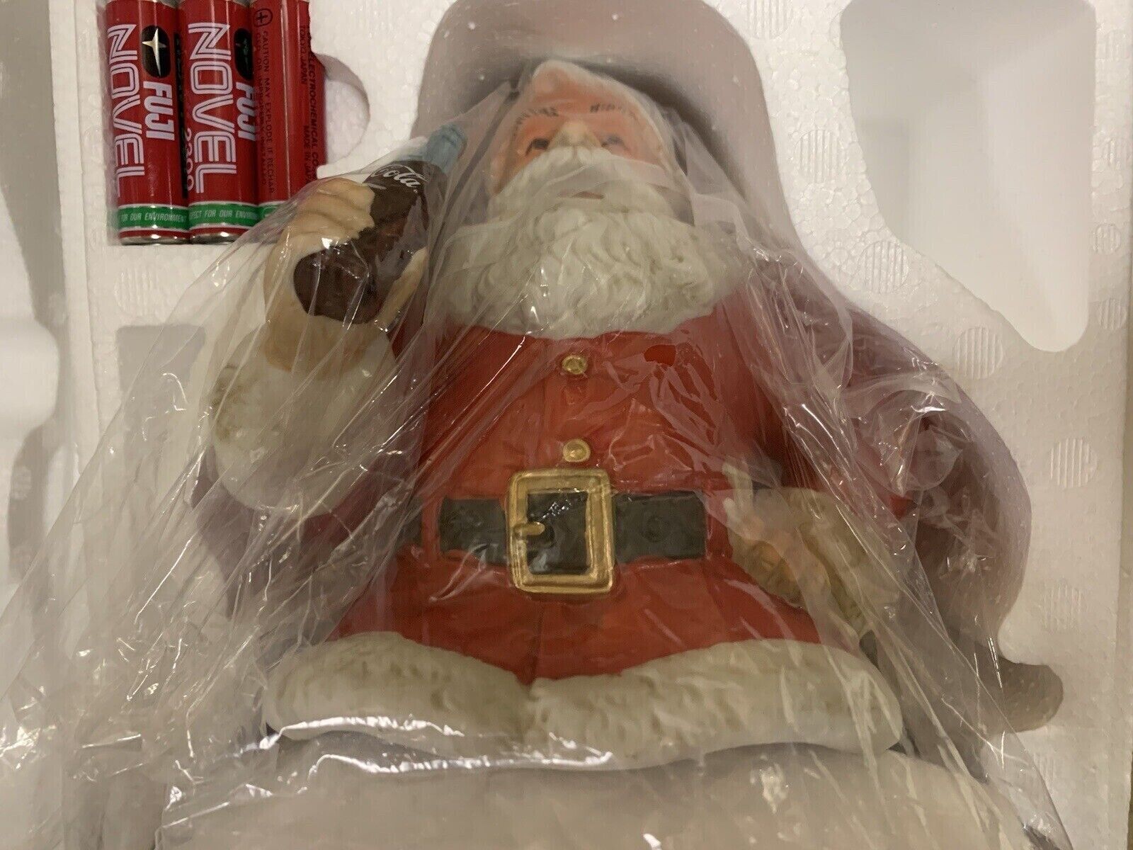 VTG NIB Coca Cola Music Box SANTA CLAUS MELODY IN MOTION ‘93 LIMITED EDITION