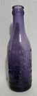 Purple Coca-Cola Straight Sided Amethyst Bottle Jacksonville Florida 1905 Coke