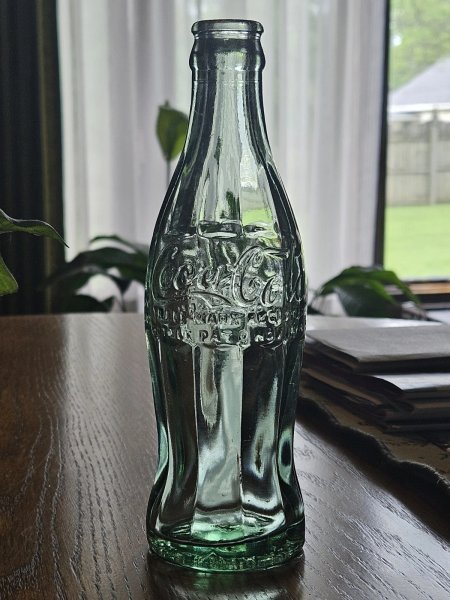 1915 Coca Cola bottle SANTA ROSA & SEBASTOPOL (NO STATE ) CALIFORNIA CA Coke