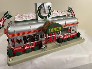 DANBURY MINT COCA-COLA DINNER CLOCK - NEW and COMPLETE