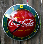 Coca Cola Double Bubble Clock Unused In Box  soda pop sign