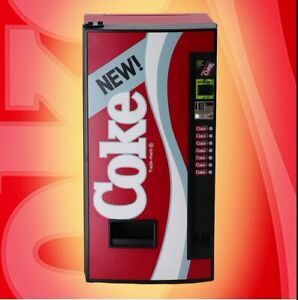 New Wave Toys:  1/6 scale New Coke mini Machine New! Replicade Coca-cola Sealed
