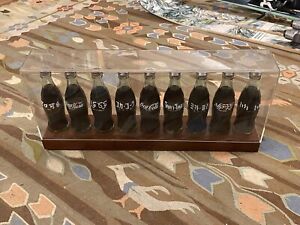 1986 Coca Cola 100th Centennial Celebration International 9 Bottle Set