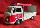 Coca-Cola 1970s Lemy Mexico VW Pickup Tin Friction Delivery Truck RARE!