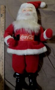 Vtg HAROLD GALE Santa COCA Cola ADVERTISING STORE COUNTER DISPLAY Rare Size 26"