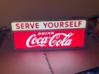1950's Coca Cola Light Up Sign - Near Mint Condition